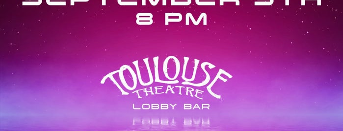 Toulouse Theater is one of NOLA HOTTT SPOTS.