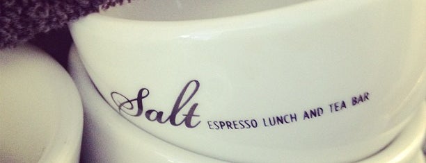 Salt Espresso Lunch & Tea Bar is one of London Coffee spots.