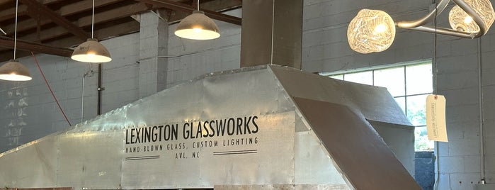 Lexington Glassworks is one of Asheville.