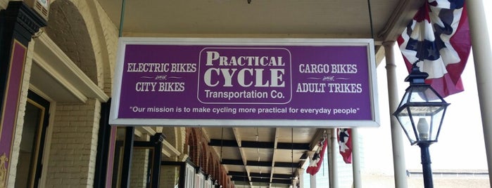 Practical Cycle is one of Old Sacramento Merchants.
