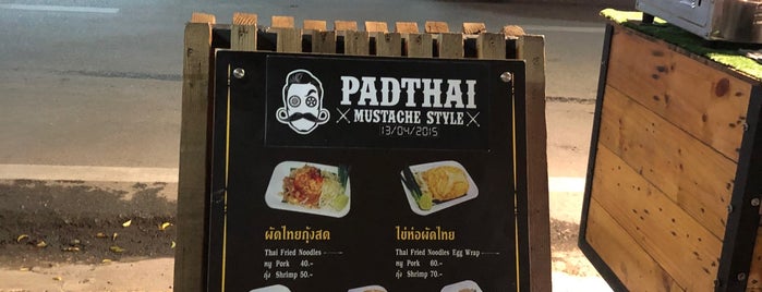 Padthai Mustache Style is one of CNX Eat.