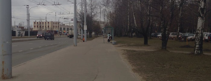 Остановка «Улица Янки Брыля» is one of Минск: автобусные/троллейбусные остановки.