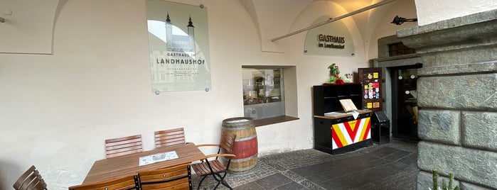 Gasthaus Im Landhaushof is one of Mangiar bene.