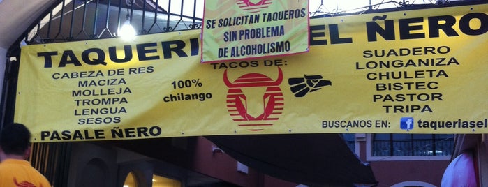 Tacos 100% chilangos is one of Mexico places to visit.