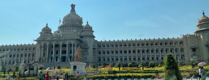 Vidhana Soudha is one of Places to visit in Bangalore.