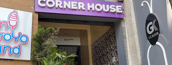 Corner House is one of Bengaluru Local Eatouts.