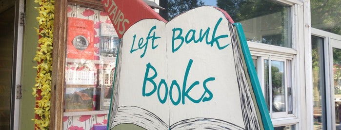 Left Bank Books is one of Tempat yang Disimpan Trever.