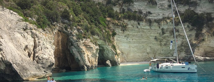 Paxos Island is one of Corfu, Greece.