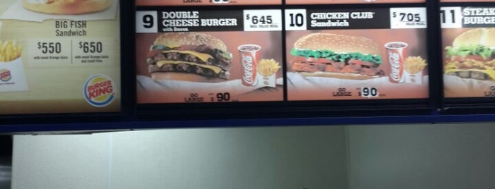 Burger King is one of Orte, die Floydie gefallen.