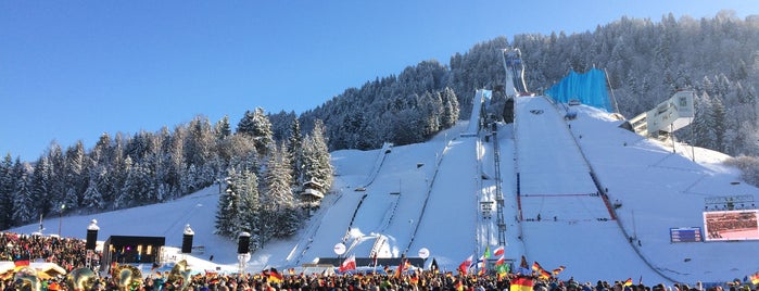 Olympia Skistadion is one of Garmisch-Partenkirchen.