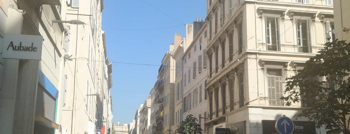 Rue Paradis is one of Gustav's Guide to Marseille.
