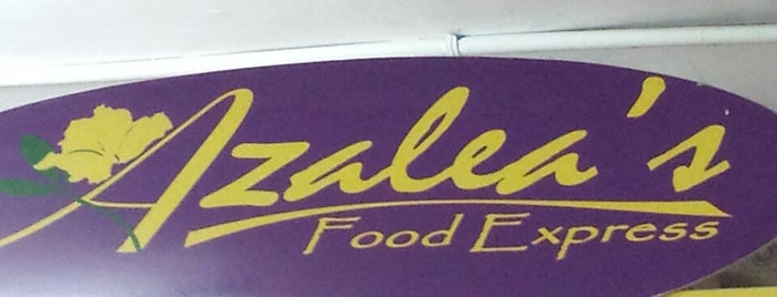Azalea's Food Express is one of Tempat yang Disukai Gerald Bon.
