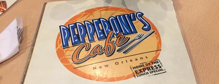 Pepperoni's Cafe is one of The 15 Best Places for Seafood Pasta in New Orleans.