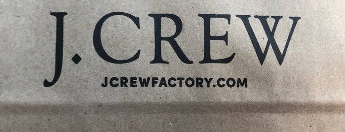 J.Crew Factory is one of Tariq : понравившиеся места.