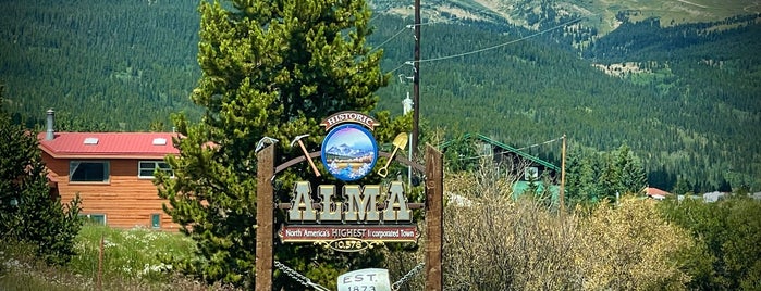 Alma, CO is one of South Park Restaurants.