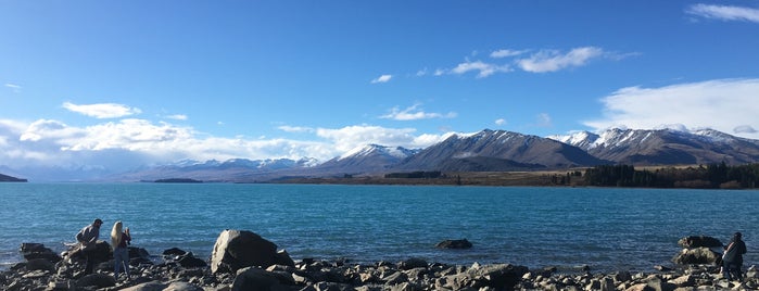 Lake Tekapo is one of NZ.