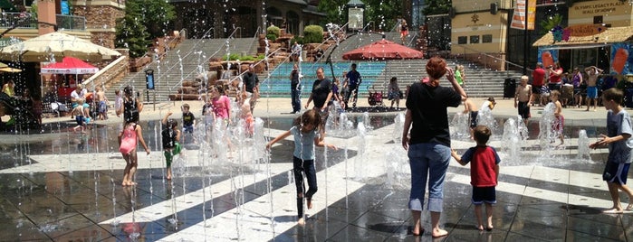 Olympic Legacy Plaza Snowflake Fountain is one of Utah Splash Pads.