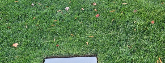 Edward M. "Ted" Kennedy Grave is one of Washington DC Awesomeness!.