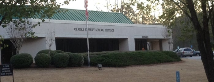 Clarke County Board Of Education is one of Chester 님이 좋아한 장소.