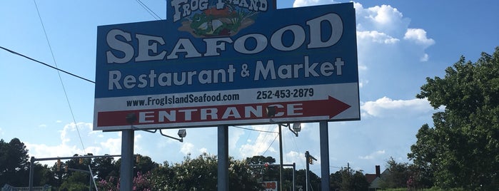 Frog Island Seafood is one of My List.