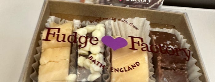 The San Francisco Fudge Factory is one of Discovering Bristol & Bath.