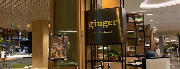 Ginger All-Day Dining is one of Tempat yang Disukai Stuart.