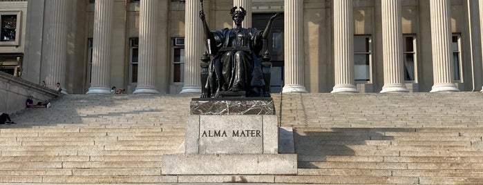 Alma Mater Statue is one of NEWYORK SANCHEZMERCADER.