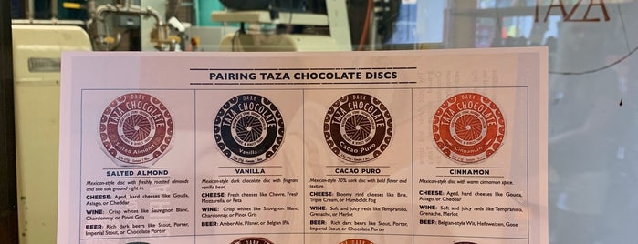 Taza Chocolate is one of Boston.