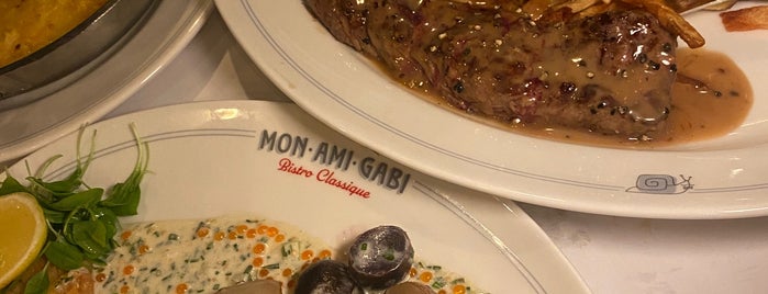 Mon Ami Gabi is one of The Places.