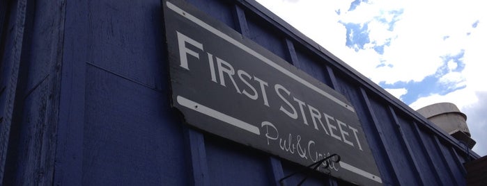 First Street Pub & Grill is one of Leah’s Liked Places.