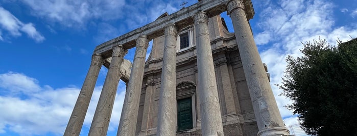 Temple of Antoninus and Faustina is one of When in Rome.