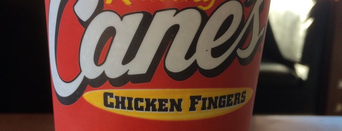 Raising Cane's Chicken Fingers is one of Yummy places to eat at in Central Texas..