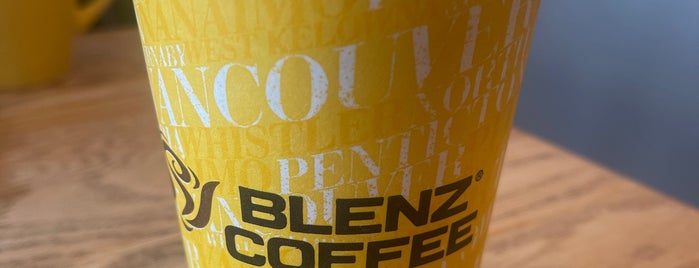 Blenz Coffee is one of Whistler Ca.