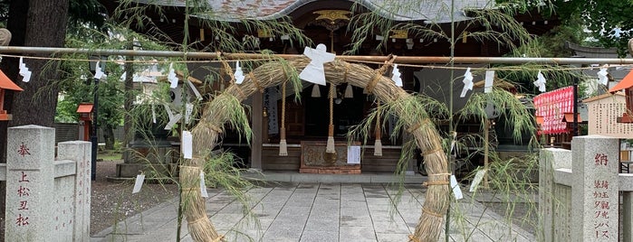 草加神社 is one of 行きたい神社.