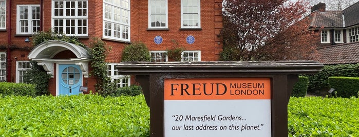 Freud Museum is one of England (insert something witty here).