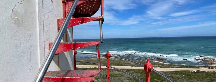 Cape Agulhas Lighthouse is one of Tempat yang Disukai Petr.