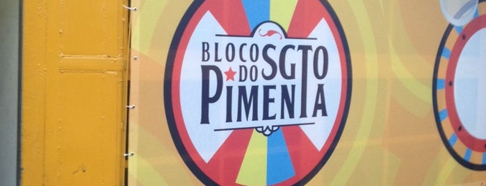 Bloco Sargento Pimenta is one of 🎉.