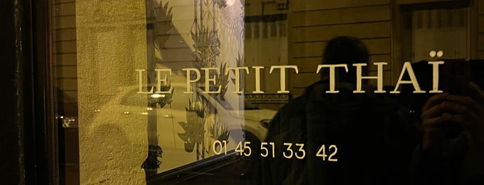 Le Petit Thai is one of Paris.