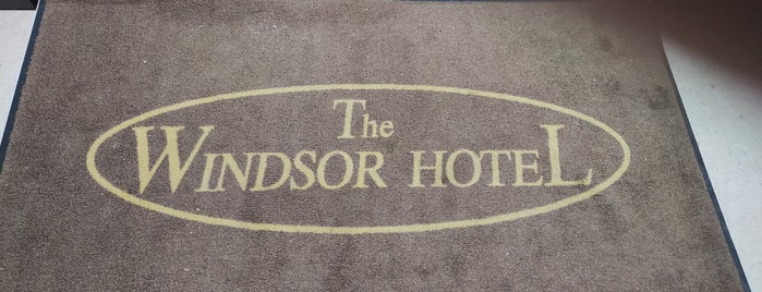 The Windsor is one of Locais curtidos por Victoria.