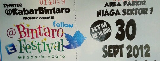 Bintaro Festival is one of My adventure collection !.