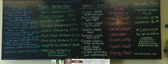 Fetoosh Deli is one of Restaurant reviews.