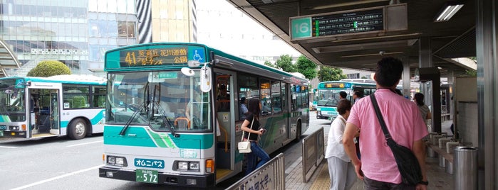 浜松駅バスターミナル 16のりば is one of 遠鉄バス①.