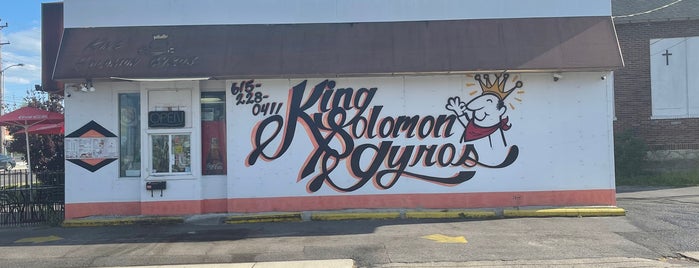 King Soloman's Gyros is one of Nashville.