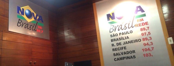 Nova Brasil FM is one of Rádio e TV.