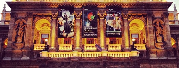Hungarian State Opera House is one of Budapest.