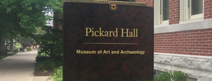Pickard Hall is one of MU History Tour.