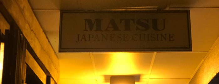 Matsu Japanese Restaurant is one of Sushi.