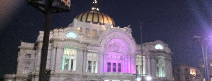 Güzel Sanatlar Sarayı is one of All-time favorites in Mexico.