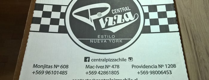 Central Pizza is one of Santiago con mi Bonita❤️.