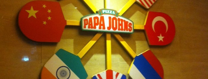 Papa John's pizza is one of teresa angela.